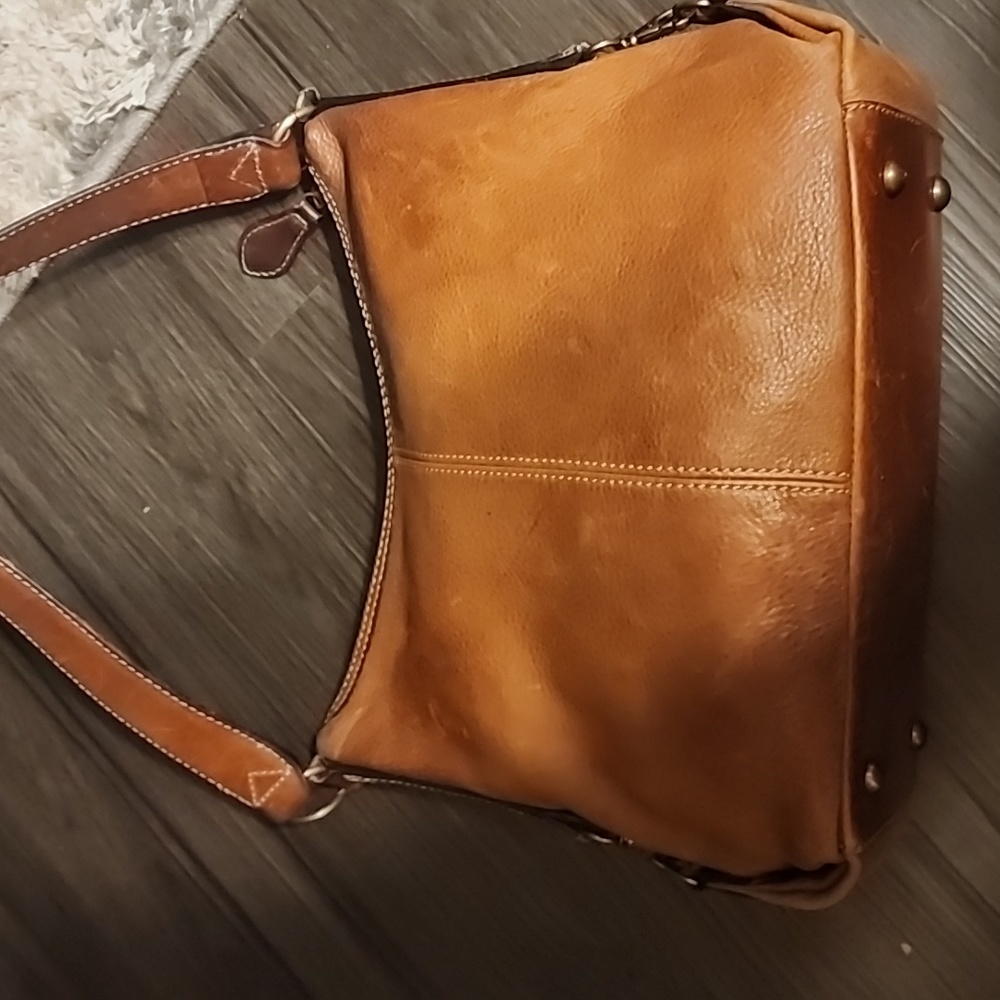 Fossil leather bag